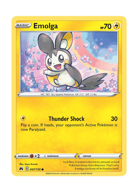 Emolga (047/159) - Crown Zenith