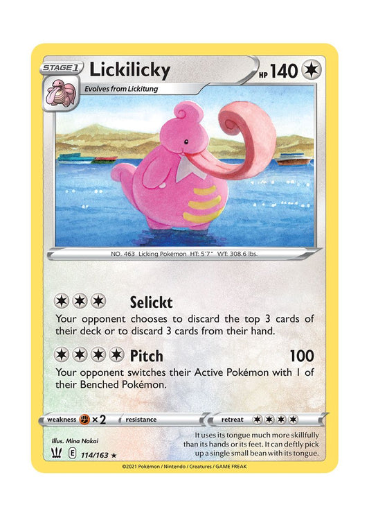 Lickilicky (114/163) - Battle Styles