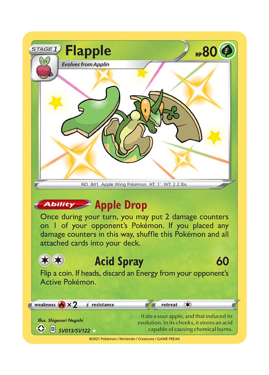 Flapple (SV013/122) - Shiny Vault
