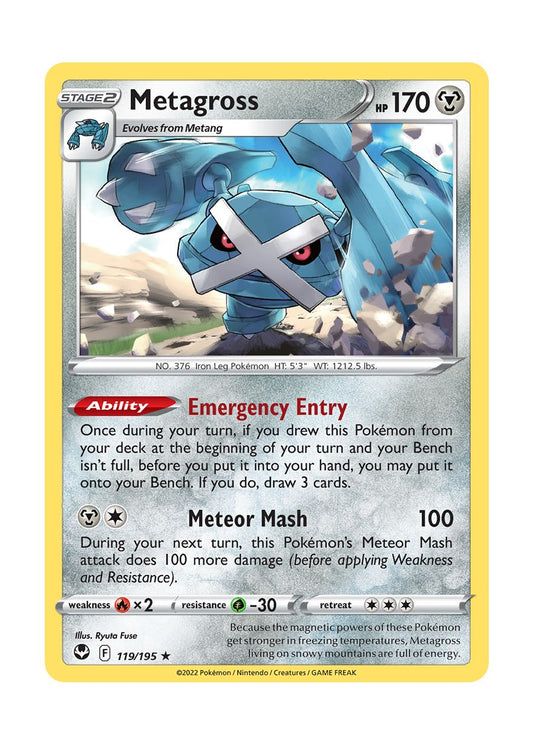 Metagross (119/195) - Silver Tempest