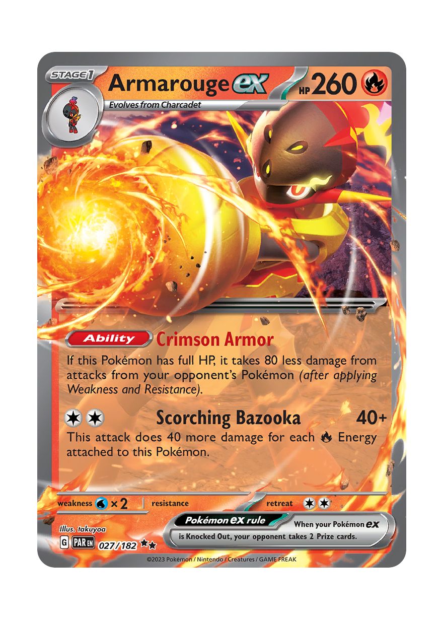 armarouge pokemon card Armarouge ex (027/182) – Torena