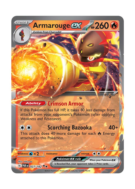 Armarouge ex (27/182) - Paradox Rift