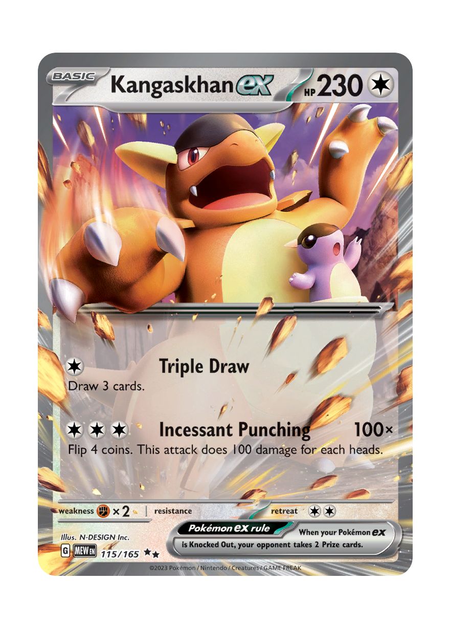 Kangaskhan ex (115/165) – Torena