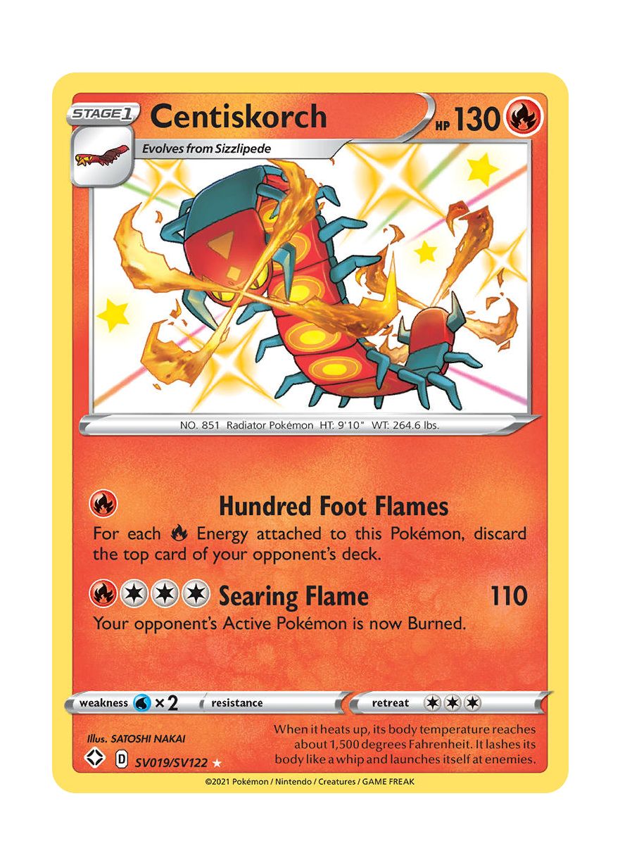 Centiskorch (SV019/122) - Shiny Vault