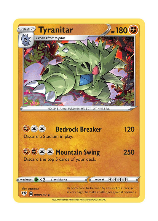 Tyranitar (088/189) - Darkness Ablaze