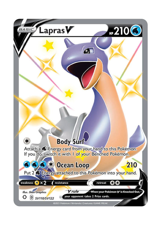 Lapras V (SV110/122) - Shiny Vault