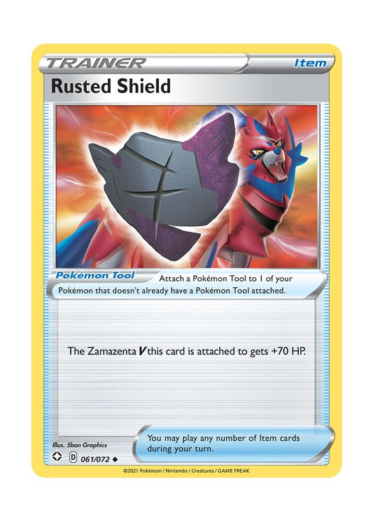 Rusted Shield (061/72) - Shining Fates