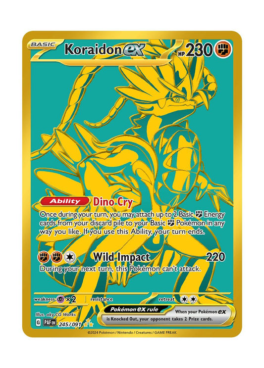 Koraidon ex (245/91) - Paldean Fates