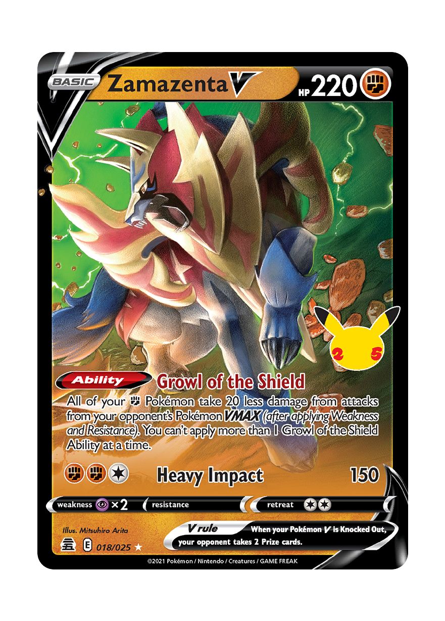 Zamazenta V (018/25) - Celebrations