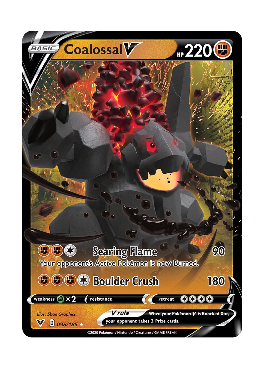 Coalossal V (098/185) - Vivid Voltage