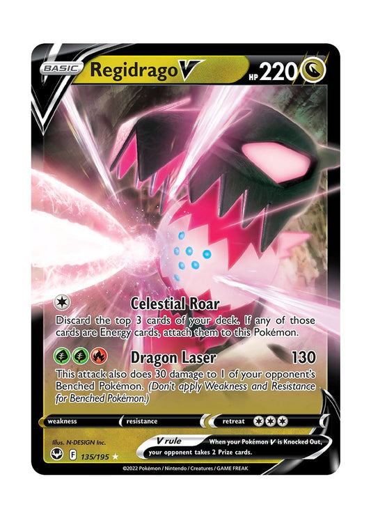 Regidrago V (135/195) - Silver Tempest