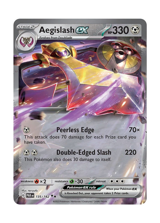 Aegislash ex (135/182) - Paradox Rift