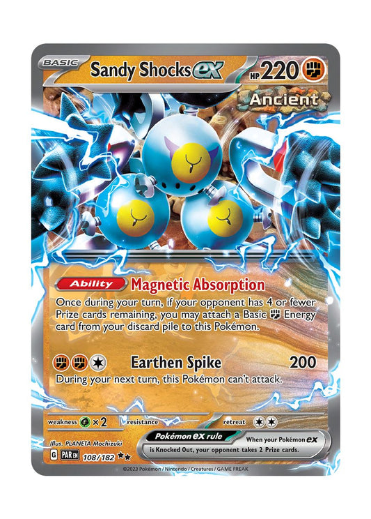 Sandy Shocks ex (108/182) - Paradox Rift
