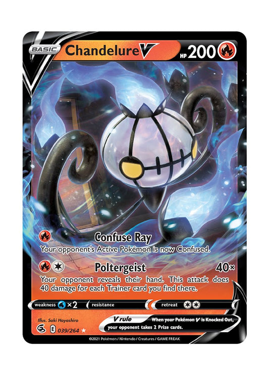 Chandelure V (039/264) - Fusion Strike