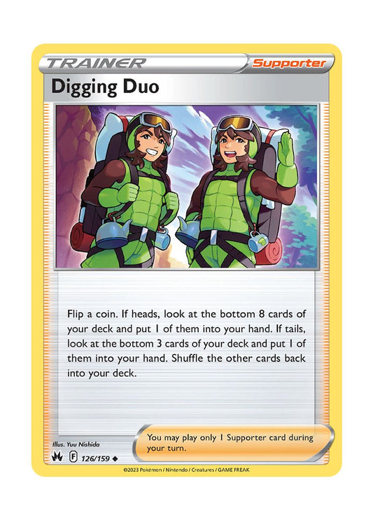 Digging Duo (126/159) - Crown Zenith