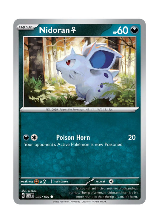 Nidoran♀ (29/165) - 151