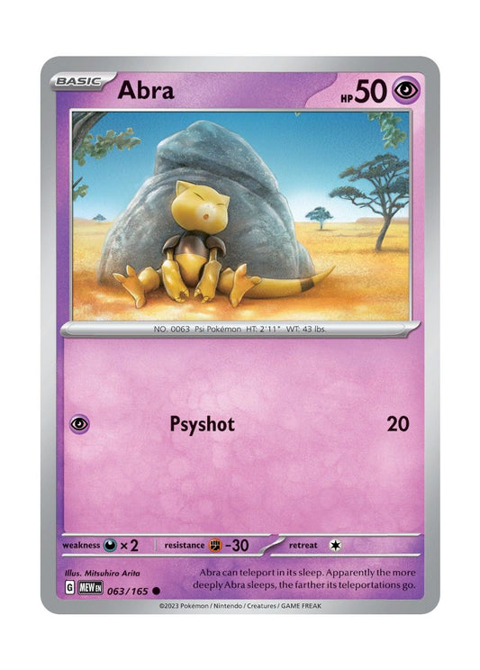 Abra (63/165) - 151