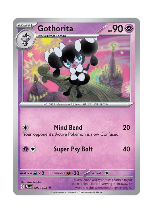 Gothorita (91/193) - Paldea Evolved