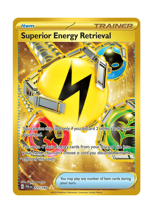 Superior Energy Retrieval (277/193) - Paldea Evolved