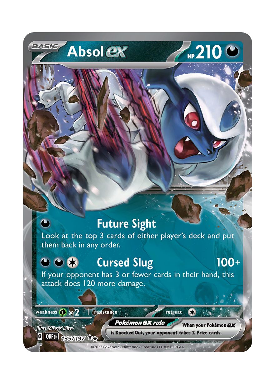 Absol ex (135/197) - Obsidian Flames