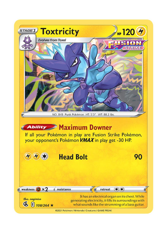 Toxtricity (108/264) - Fusion Strike