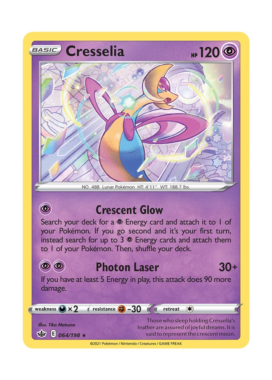 Cresselia (064/198) - Chilling Reign