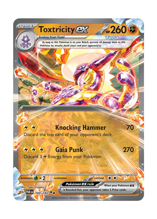Toxtricity ex (100/182) - Paradox Rift