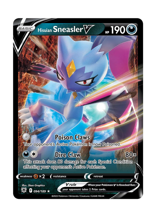 Hisuian Sneasler V (094/189) - Astral Radiance