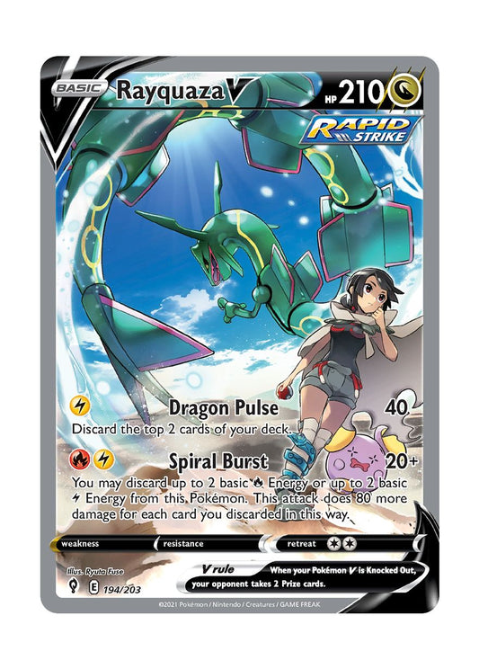 Rayquaza V (194/203) - Evolving Skies
