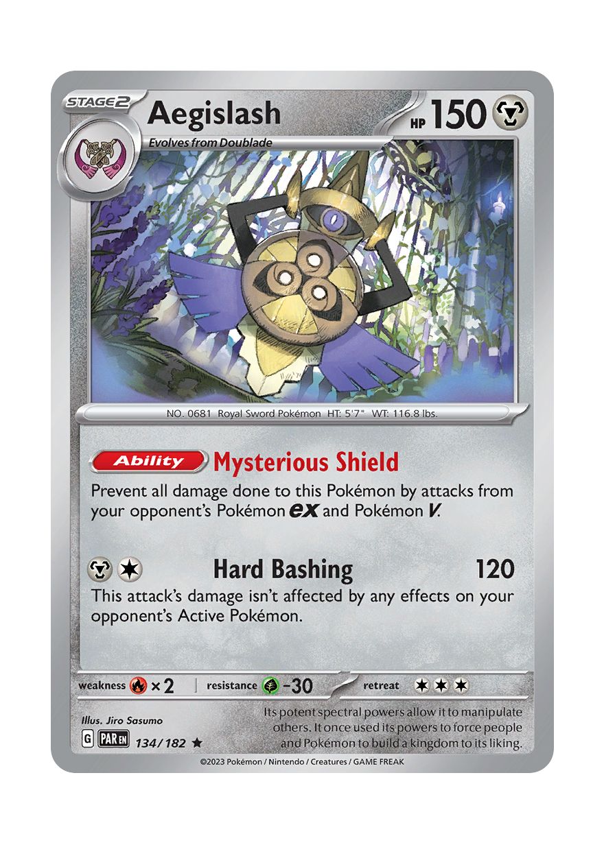 Aegislash (134/182) - Paradox Rift