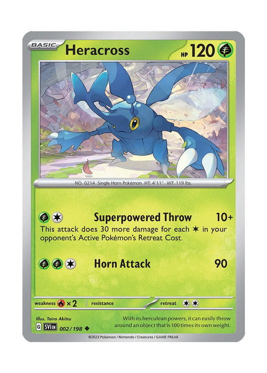 Heracross (2/198) - Scarlet & Violet