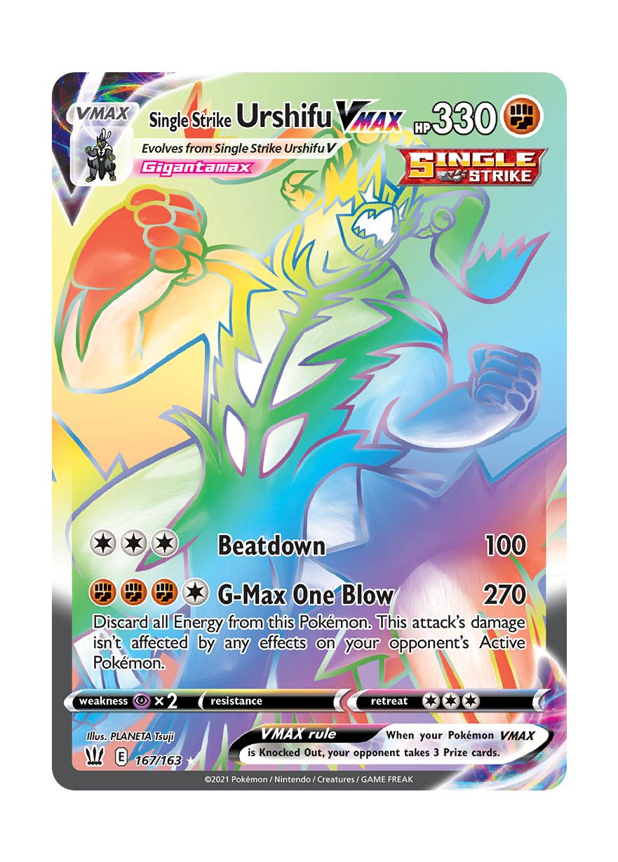 Single Strike Urshifu VMAX (167/163) – Torena