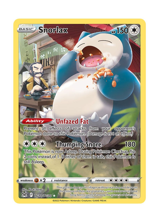Snorlax (TG10/30) - Lost Origin Trainer Gallery