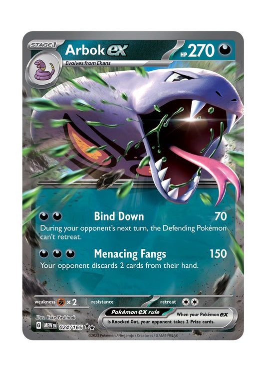 Arbok ex (24/165) - 151