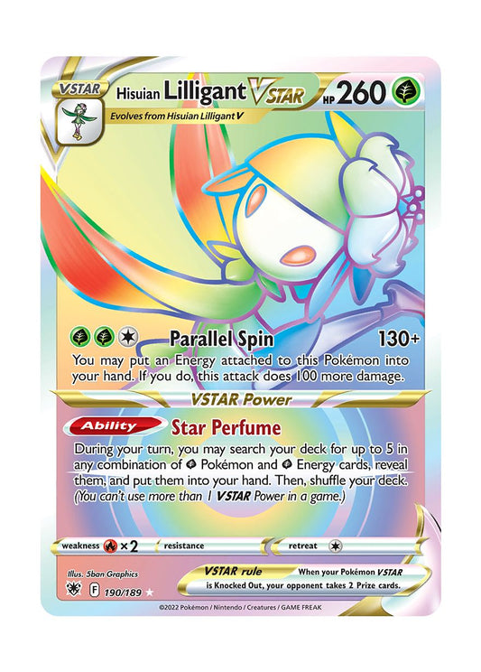 Hisuian Lilligant VSTAR (190/189) - Astral Radiance