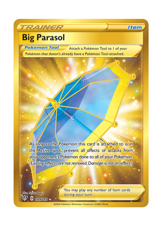 Big Parasol (199/189) - Darkness Ablaze