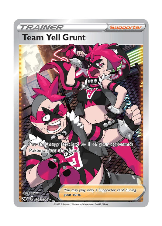 Team Yell Grunt (202/202) - Sword & Shield