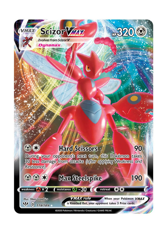 Scizor VMAX (119/189) - Darkness Ablaze