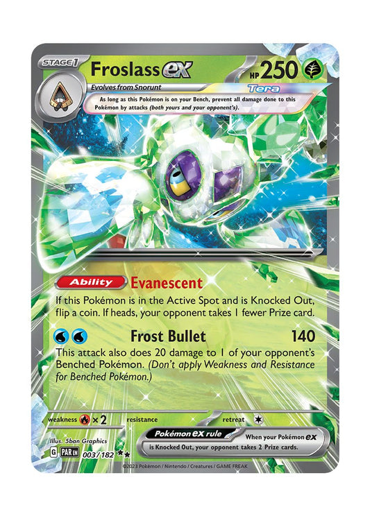Froslass ex (3/182) - Paradox Rift