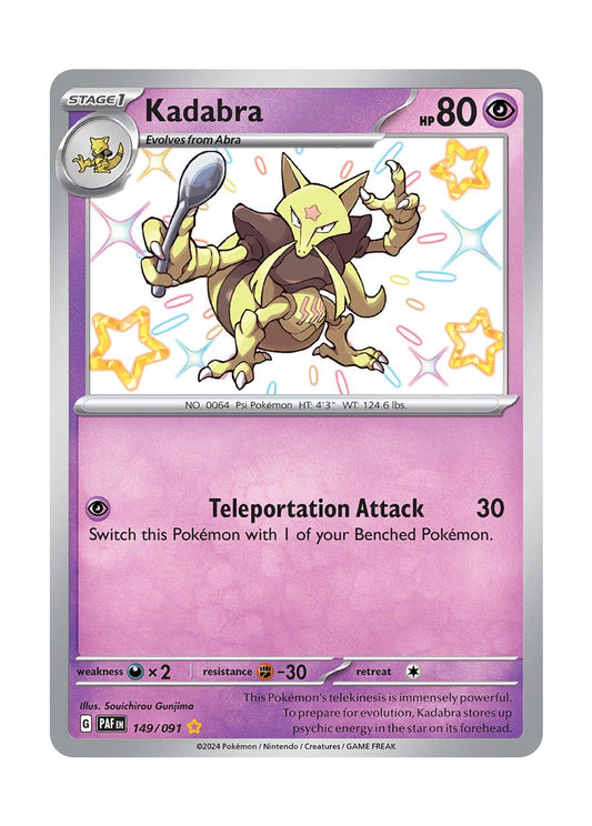 Kadabra (149/91) - Paldean Fates