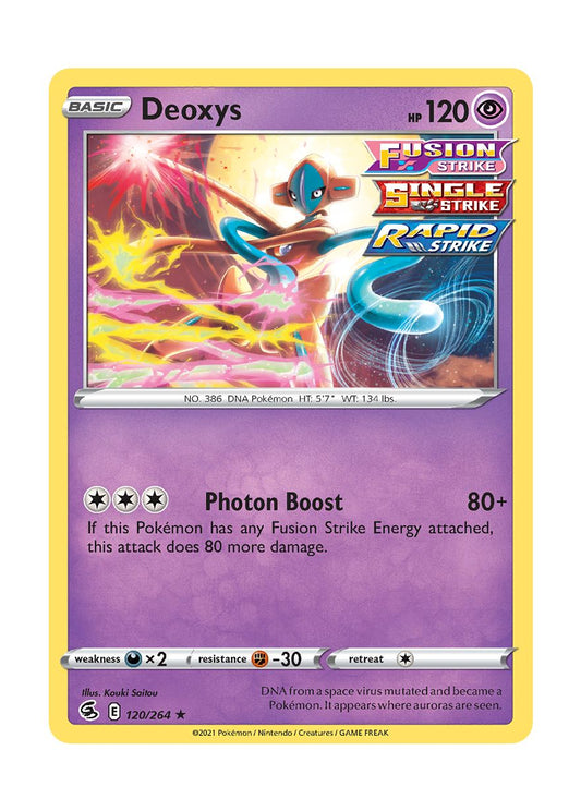 Deoxys (120/264) - Fusion Strike
