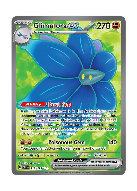 Glimmora ex (213/197) - Obsidian Flames
