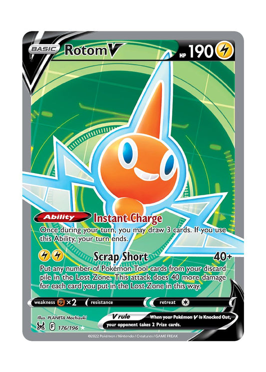 Rotom V (176/196) - Lost Origin