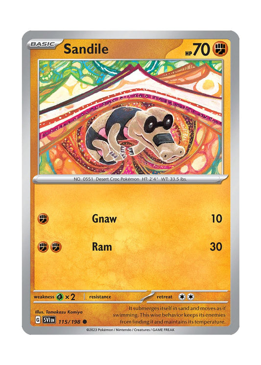 Sandile (115/198) - Scarlet & Violet