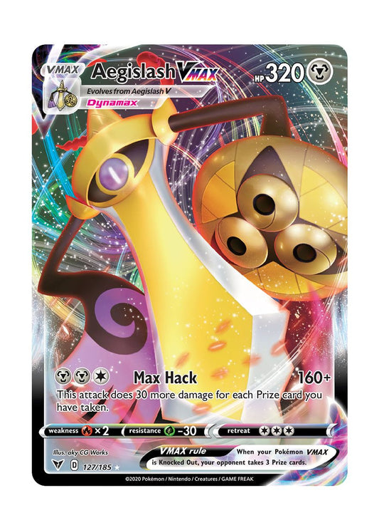Aegislash VMAX (127/185) - Vivid Voltage