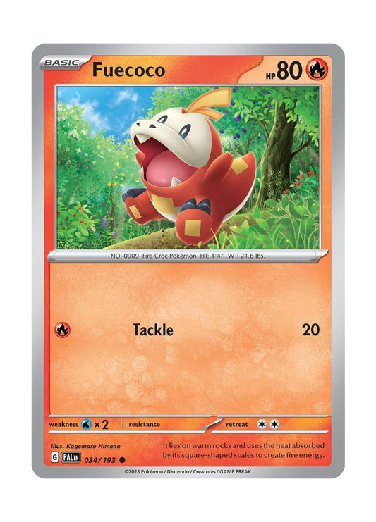 Fuecoco (34/193) - Paldea Evolved