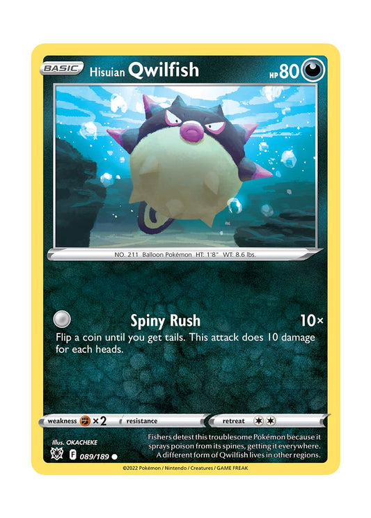 Hisuian Qwilfish (089/189) - Astral Radiance