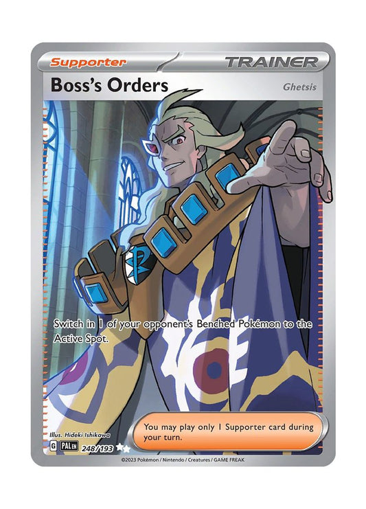 Boss’s Orders (Ghetsis) (248/193) - Paldea Evolved