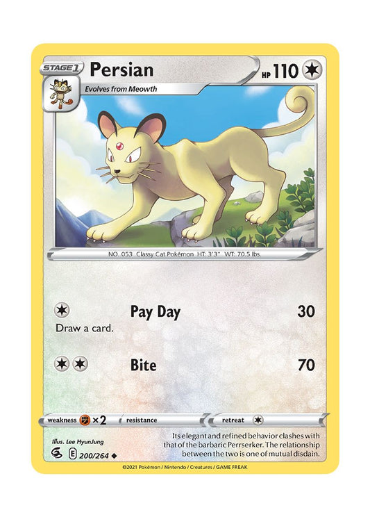 Persian (200/264) - Fusion Strike