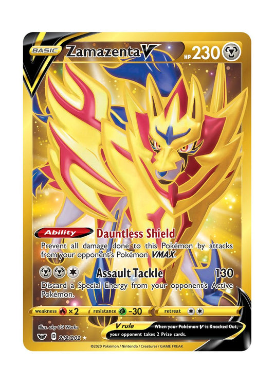 Zamazenta V (212/202) - Sword & Shield